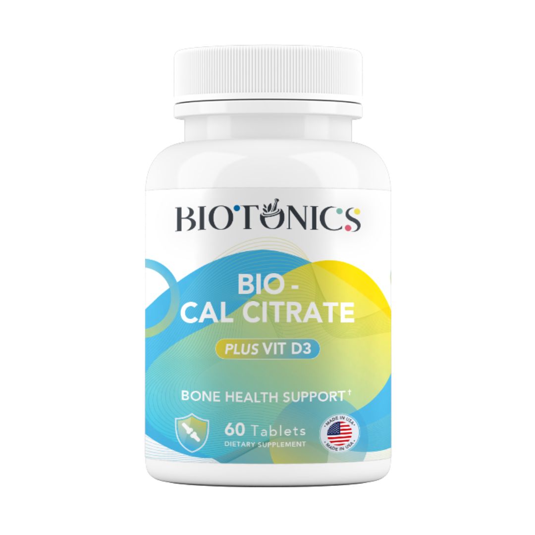 Biotonics Cal Citrate plus Vitamin D, 60 Tablets