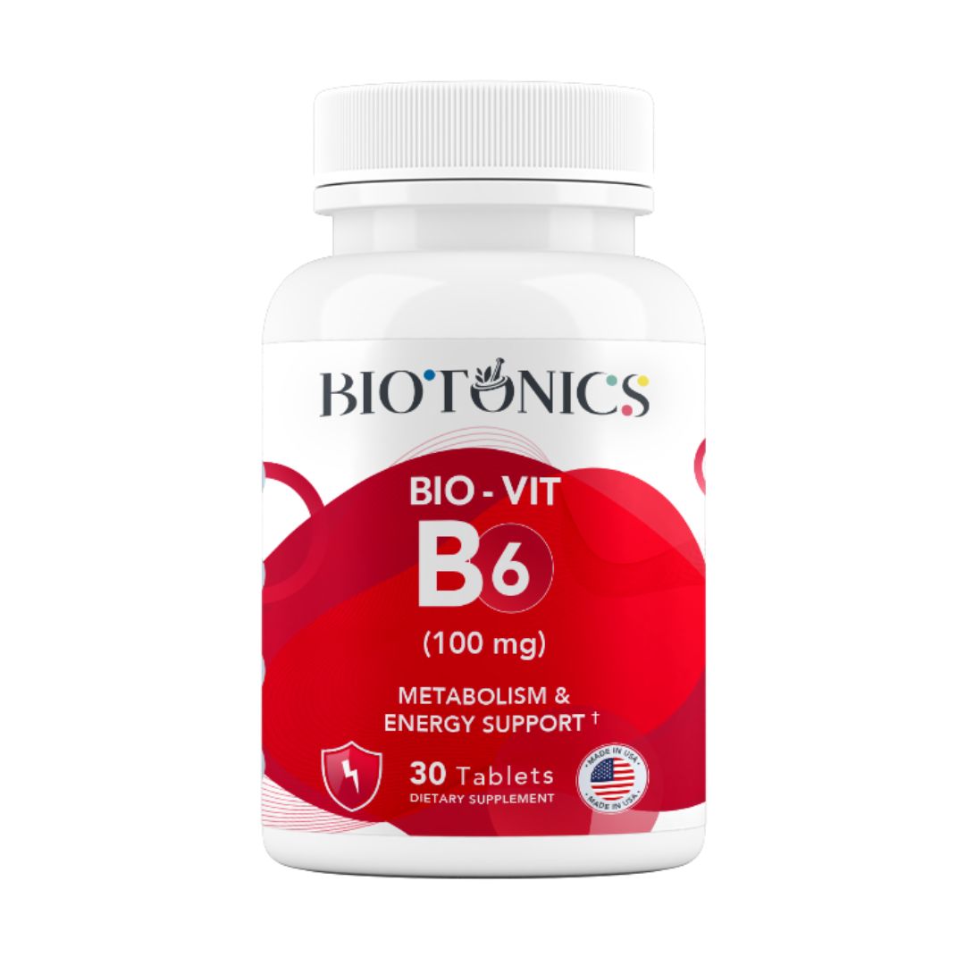 Biotonics Vit B6 100 mg, 30 Tablets