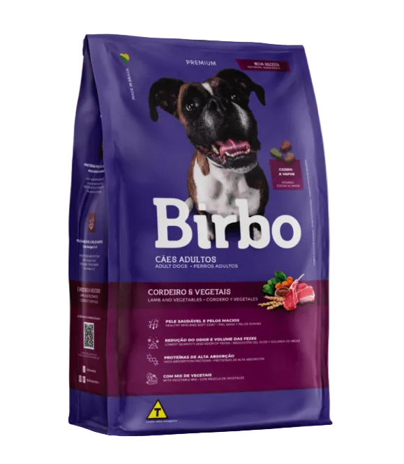 BIRBO Premium Meat & Vegetables Dry Dog Food