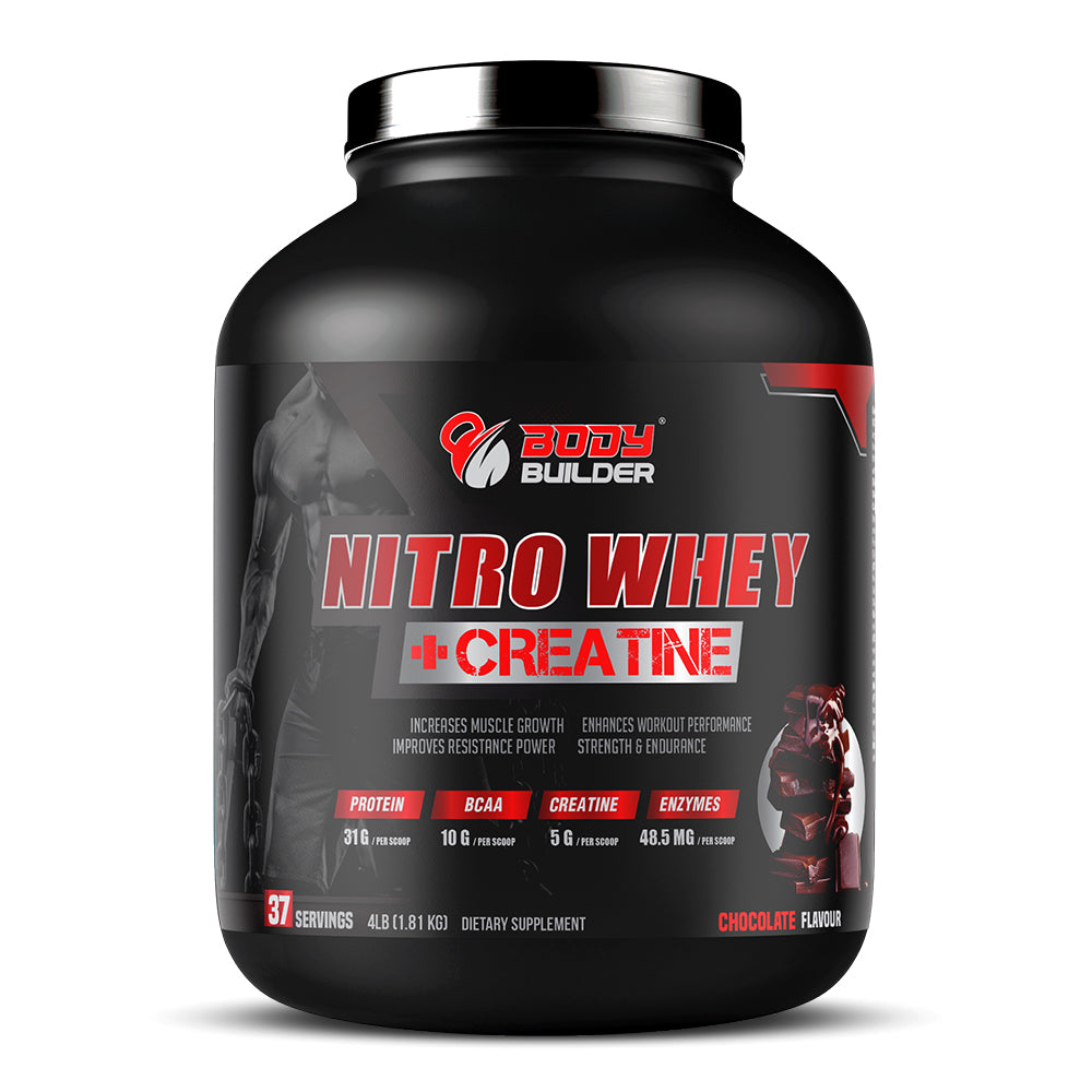 Body Builder Nitro Whey + Creatine, 1.8kg