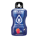 Bolero Advanced Hydration Berry Blend, 12 Sachets | Sugar-Free Drink Mix, Makes 1.5 L