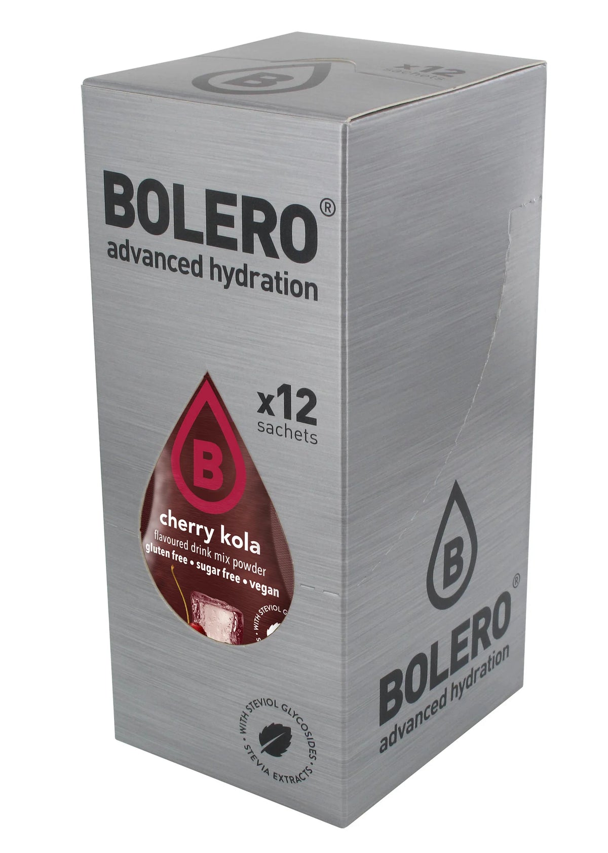 Bolero Advanced Hydration Cherry Kola, 12 Sachets | Sugar-Free Drink Mix, Makes 1.5 L – product photo