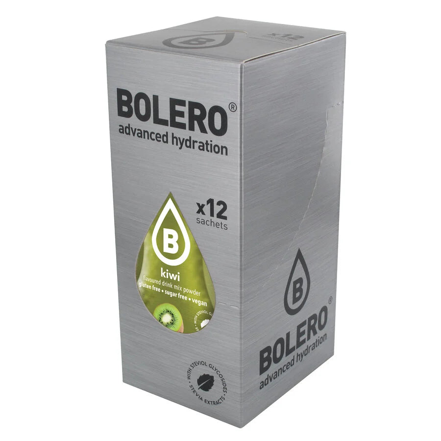 Bolero Advanced Hydration Kiwi, 12 Sachets | Sugar-Free Drink Mix, Makes 1.5 L – product photo