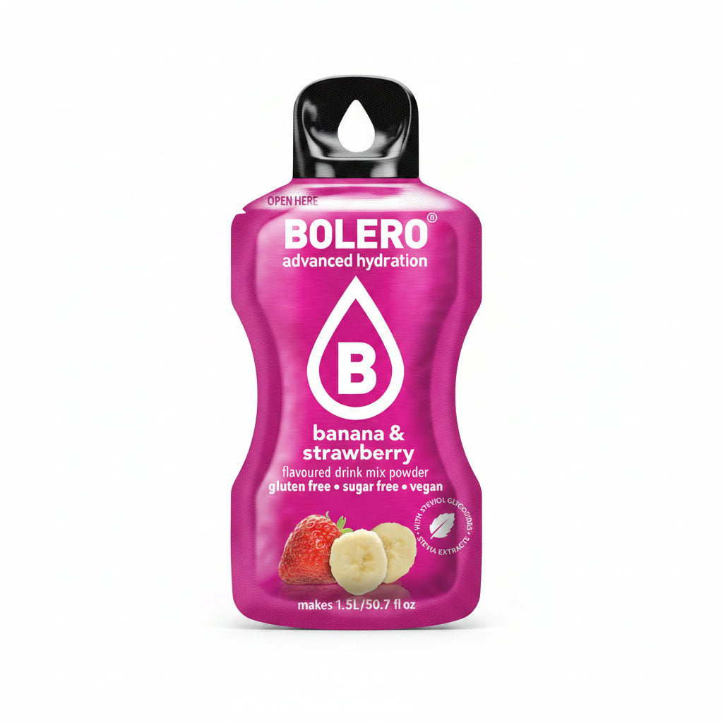 Bolero® Banana & Strawberry | 9g | 1,5L (12 Sachets)