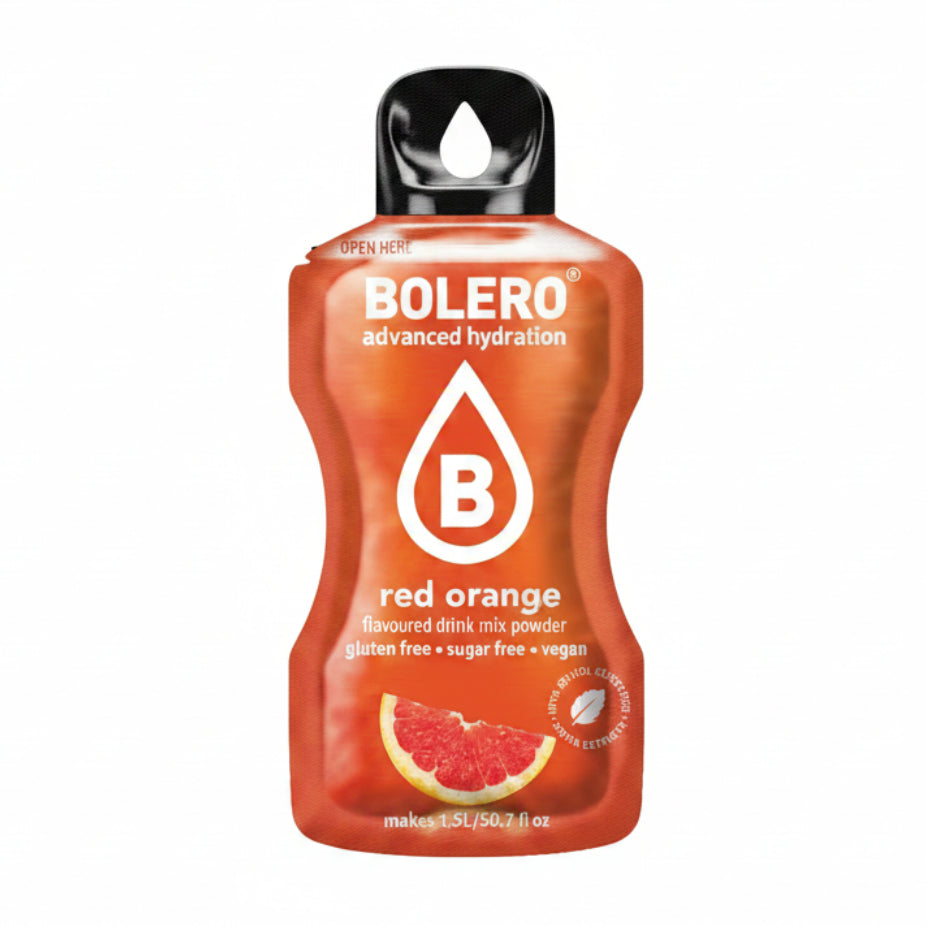 Bolero® Red Orange | 9g | 1,5L (12 Sachets)