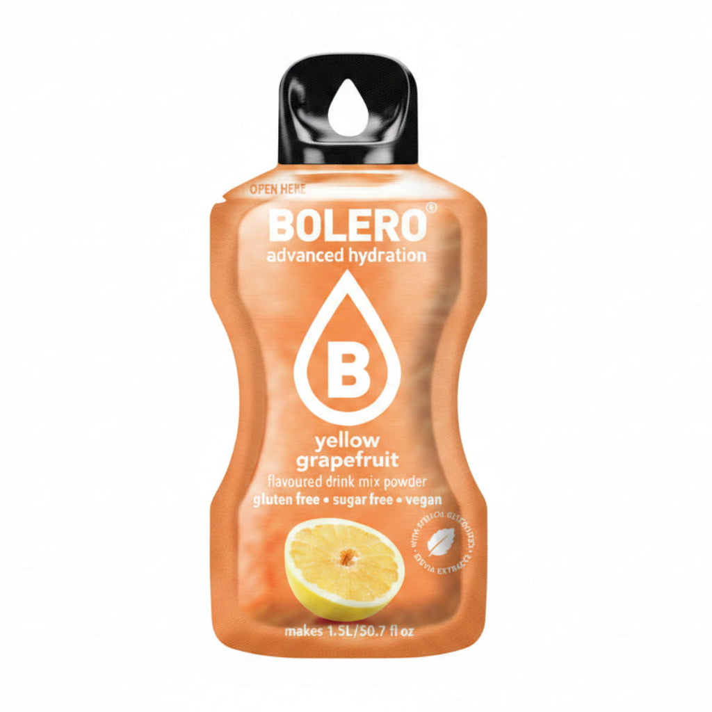 Bolero® Yellow Grapefruit | 9g | 1,5L (12 Sachets)