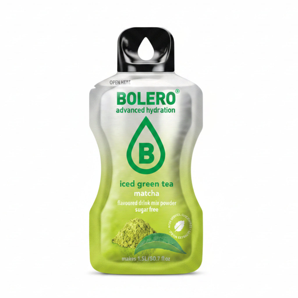 Bolero® ICED GREEN TEA Matcha | 8g | 1,5L (12 Sachets)