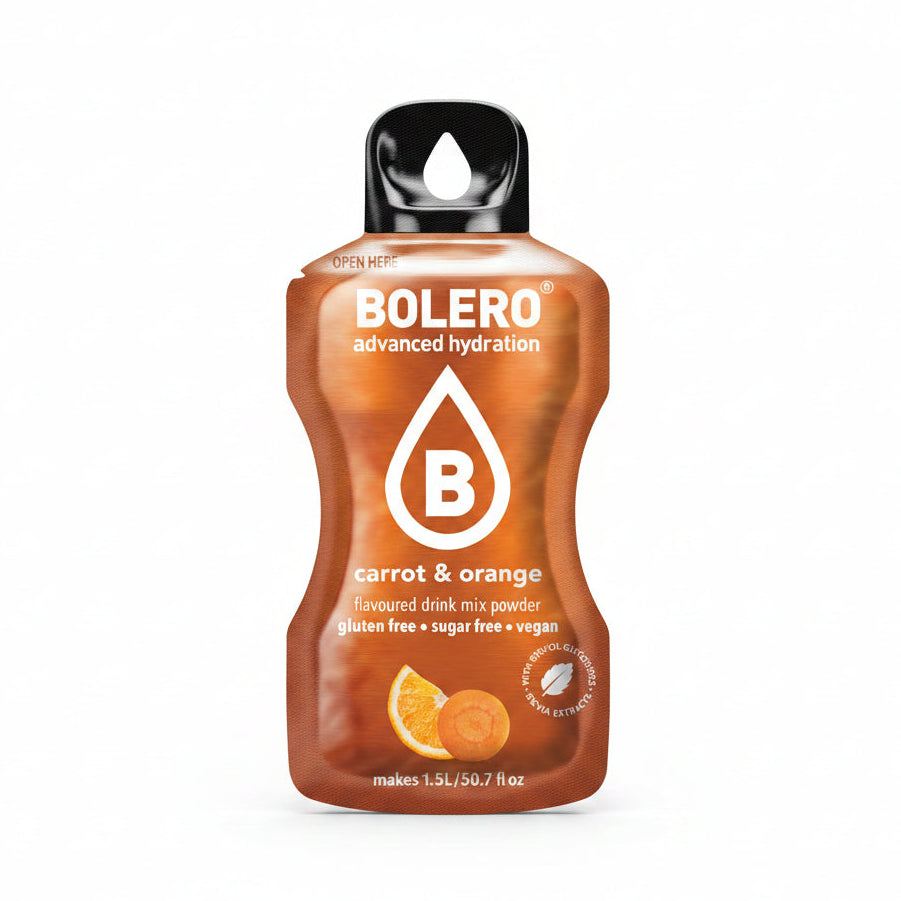 Bolero® Carrot & Orange | 9g | 1,5L (12 Sachets)