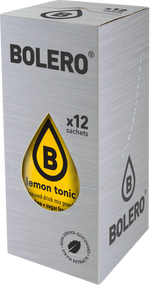 Bolero Lemon Tonic, 12 Sachets | Sugar-Free Bitter Lemon Drink Mix – product photo