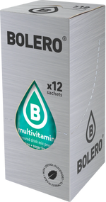 Bolero Multivit, 12 Sachets | Sugar-Free Tropical Drink Mix with Vitamins – product photo