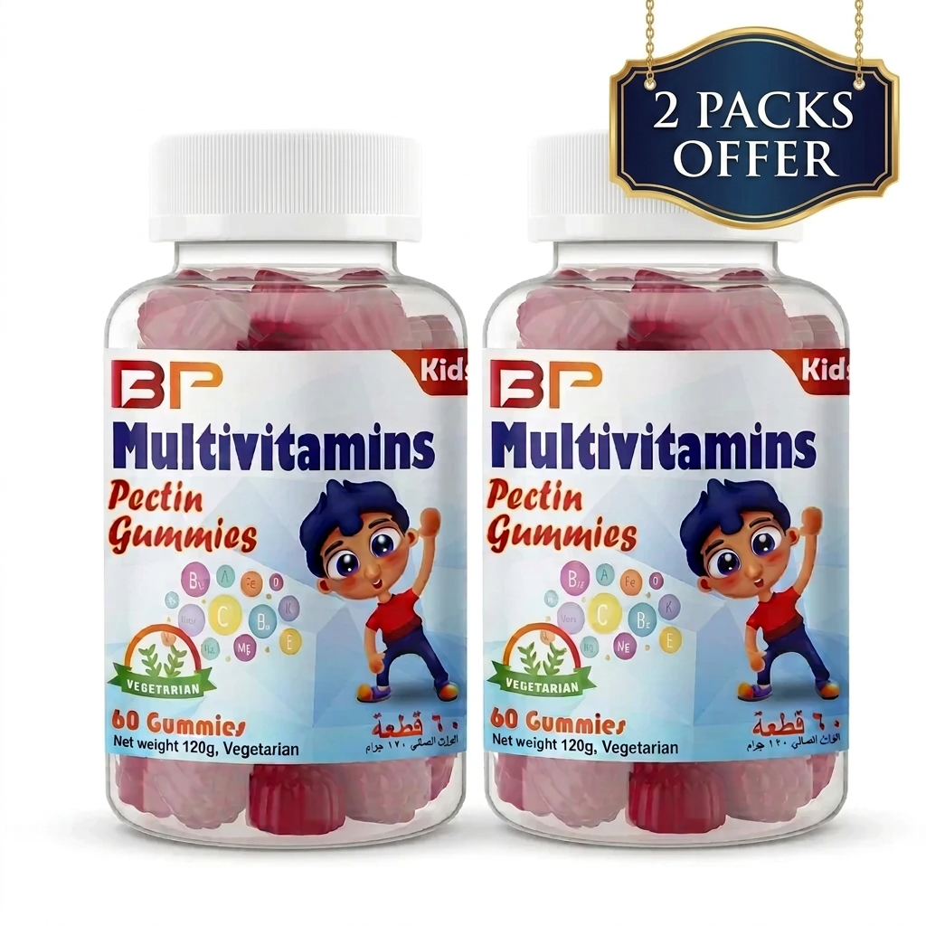 BP Multivitamin, 60 Gummies | Multivitamin and Mineral Gummies for Kids