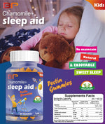 BP Sleep Aid + Chamomile, 60 Gummies | Chamomile, Melatonin and Vitamin B6 Gummies for Kids – product photo