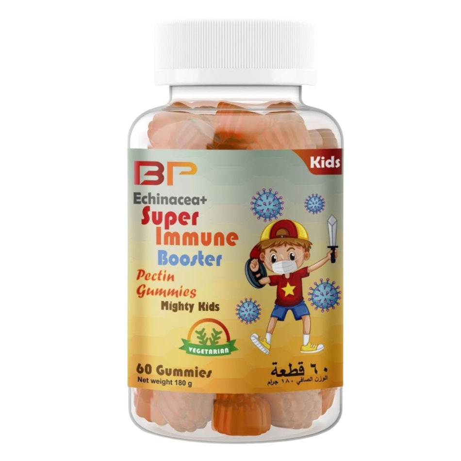 BP Super Immune Booster, 60 Gummies | Echinacea, Elderberry & Vitamins A, C, D