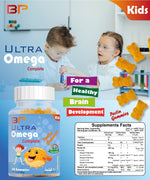 BP Ultra Omega Complete, 60 Gummies | Omega 3-6-9 with Vitamin E and Beta-Carotene Gummies – product photo
