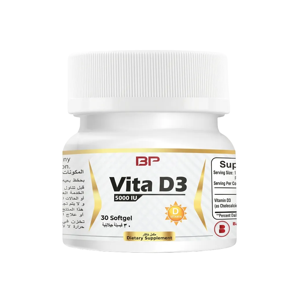 BP Vita D3 5000 IU 30 softgels