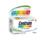 Centrum With Lutein, 100 Tablets | Daily Multivitamin with Lutein