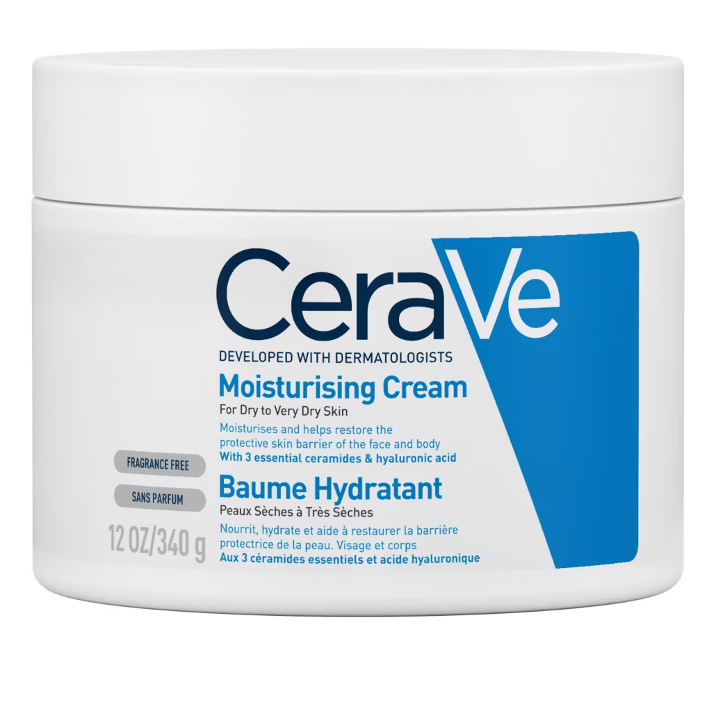 CeraVe Moisturising Cream 340g | Rich 24-Hour Hydration