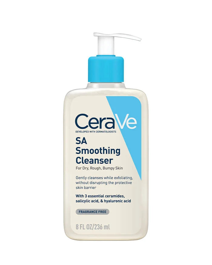 CeraVe SA Smoothing Cleanser 236ml | Gentle Smoothing Cleanse