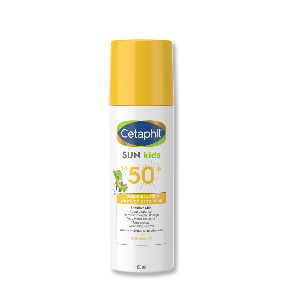 Cetaphil Sun Kids SPF 50+ Lotion 150ml | Gentle Very Water Resistant SPF 50+