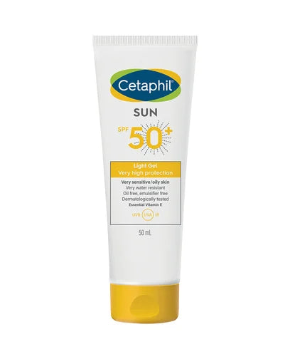 Cetaphil Sun SPF 50+ Gel 50ml | Oil-Free SPF 50+ Gel