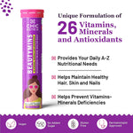 Chic Nutrix Beautymins Multivitamin for Women, 20 Effervescent Tablets – product photo