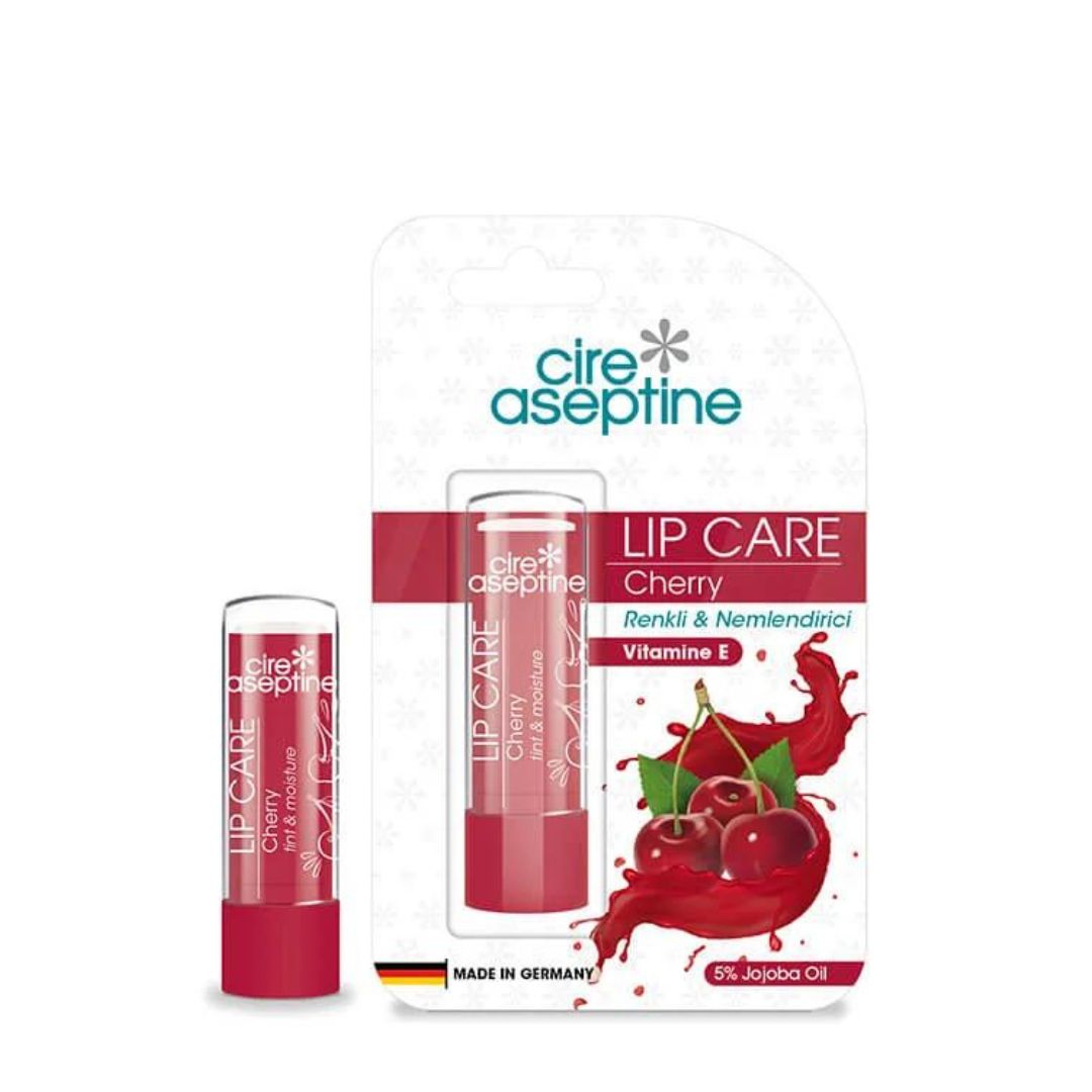 Cire Aseptine Lip Care Cream Cherry 4.5g | Cherry Tinted Lip Care
