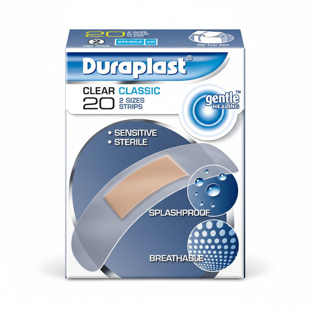 Clear Classic - 20 assorted 2 sizes strips