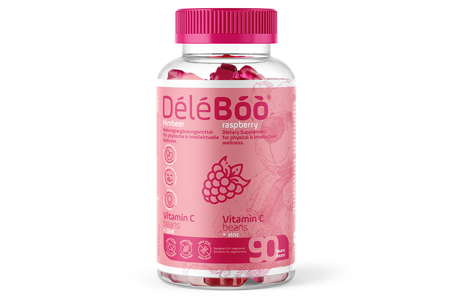 DéléBoo Vitamin C with Zinc Beans, 90 Gummies