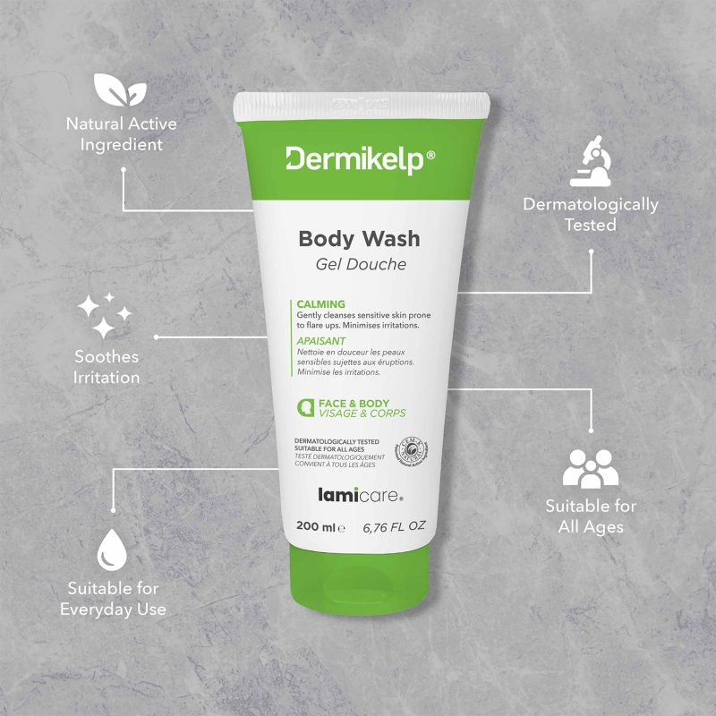 Dermikelp Body Wash 200ml – product photo