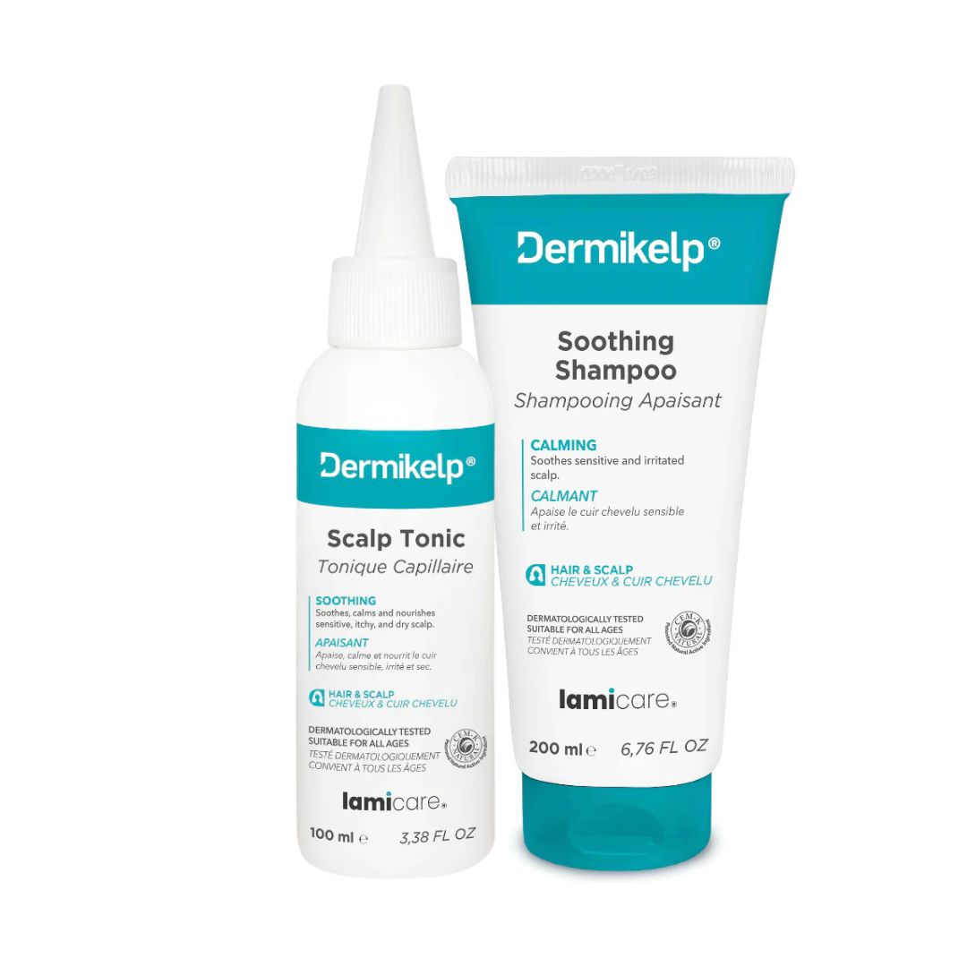 Dermikelp® Hair Care Bundle (Soothing Shampoo 200ml | Soothing Scalp Tonic 100ml)