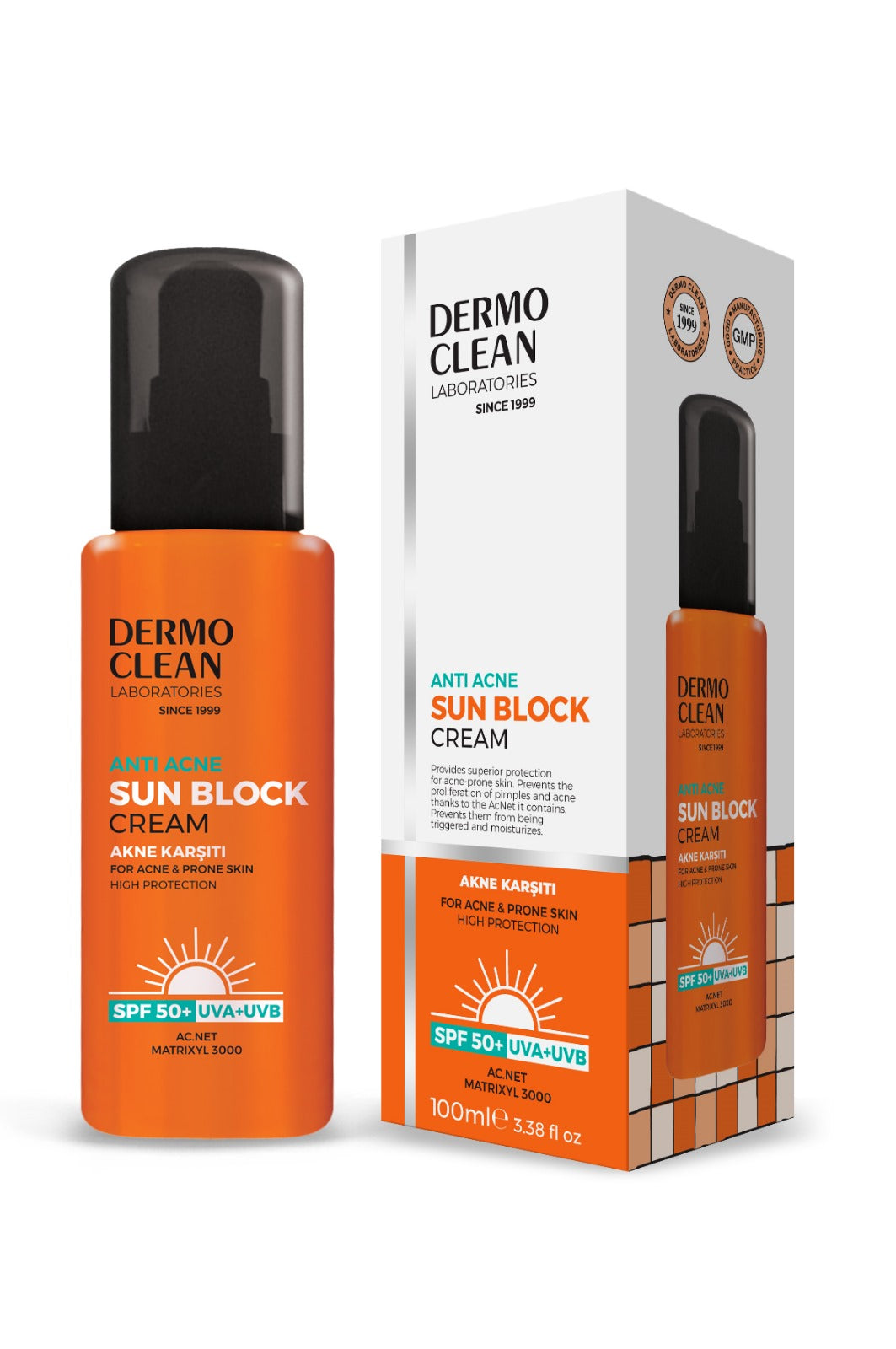 DermoClean blue light filter Sun Block Cream SPF 50+ 100 ML