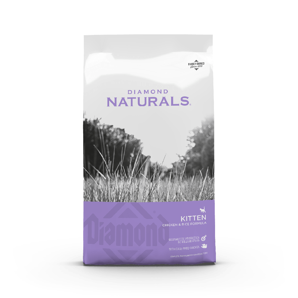 Diamond Naturals Kitten Chicken & Rice Formula 1kg Dry Cat Food 1kg