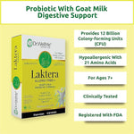 Dr WellMe Laktera Goat's Milk Probiotic | 30 Capsules – product photo