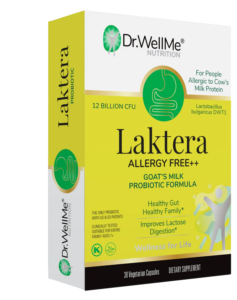 Dr WellMe Laktera Goat's Milk Probiotic | 30 Capsules – product photo