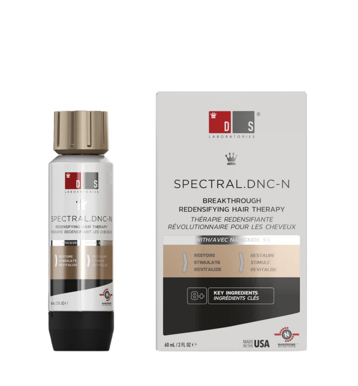 DS Laboratories Spectral.DNC-N Hair Density Serum with Nanoxidil 5% 60ml