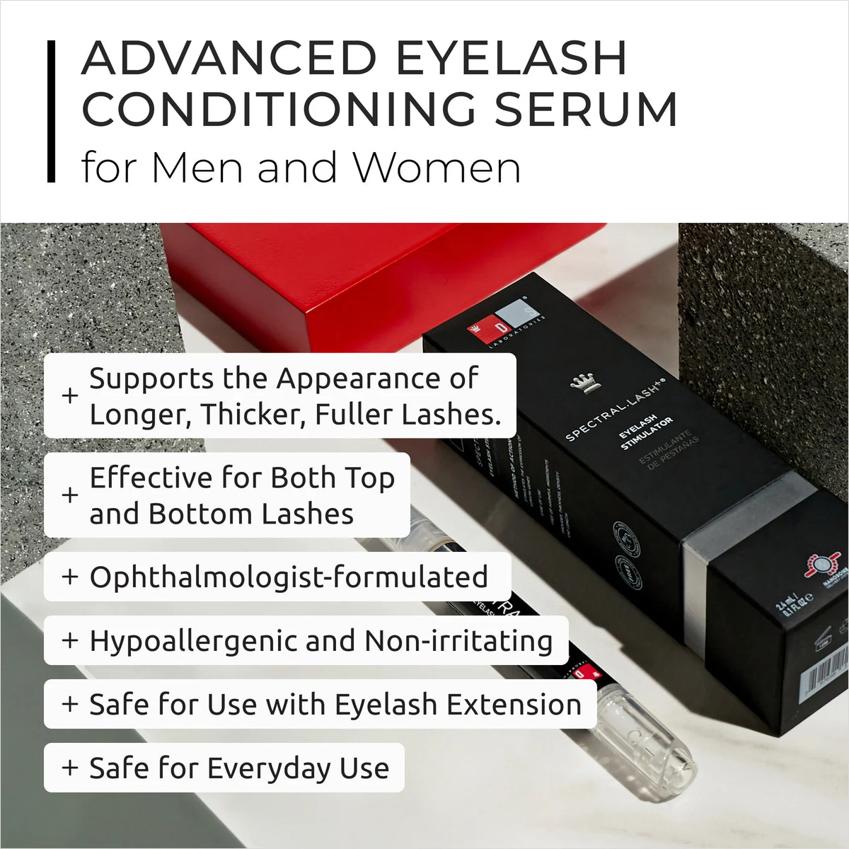 DS Laboratories Spectral.LASH Advanced Eyelash Conditioning Serum 2.4ml – product photo