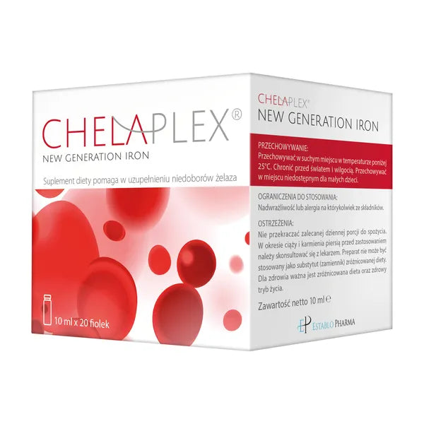 EP Chelaplex Oral Ampoules, 20 x 10ml