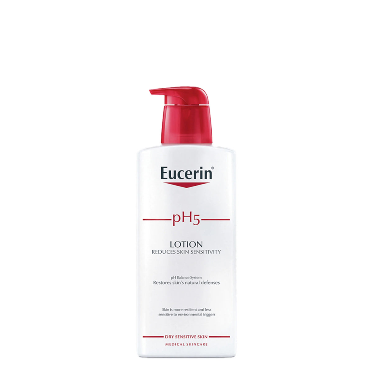 Eucerin pH5 Body Lotion 400ml | Long-Lasting Moisture for Sensitive Skin