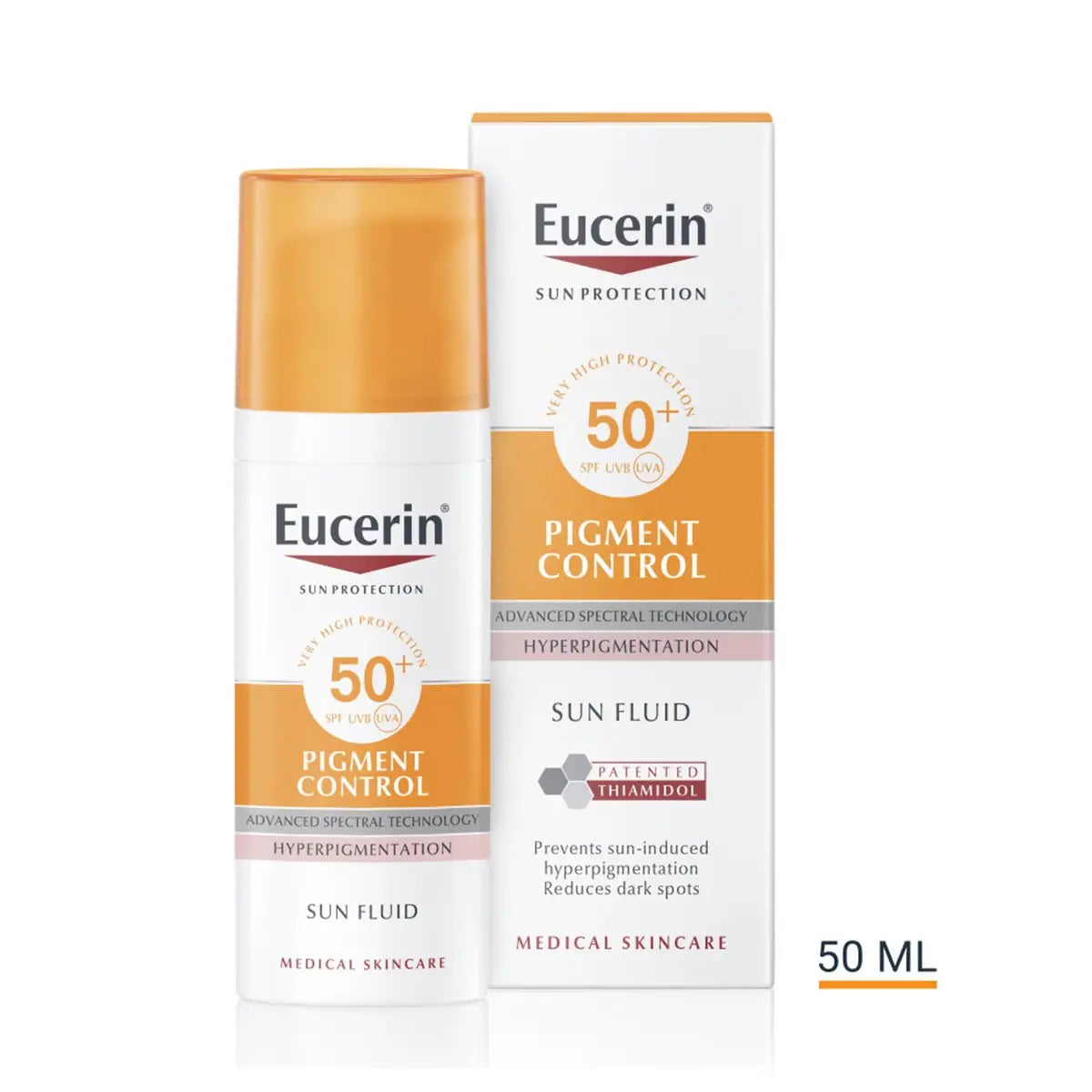 Eucerin Sun Pigment Control Fluid SPF 50+ 50ml | SPF 50+ With Dark-Spot Care