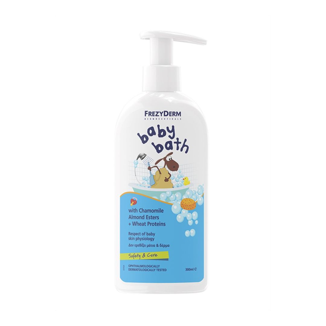 Frezyderm Baby Bath Wash 300ml | Gentle Daily Baby Bath
