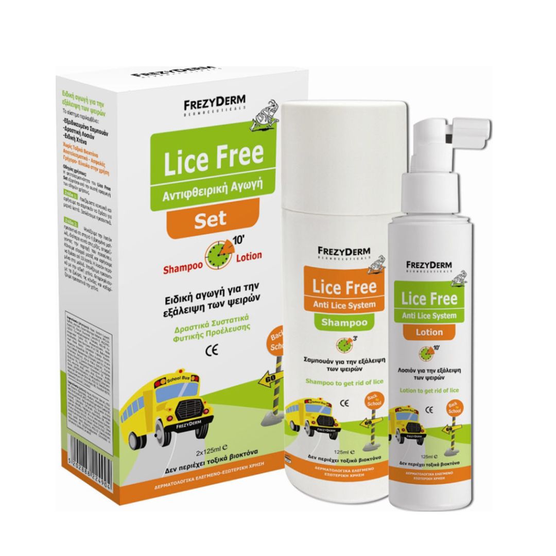Frezyderm Lice Free Set Kit | Complete Anti-Lice Set