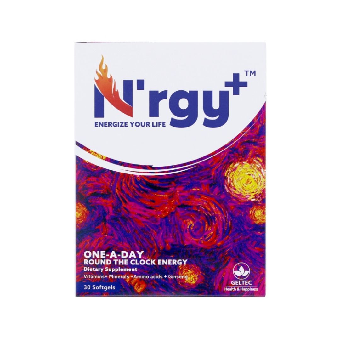 GELTEC N'rgy+, 30 Softgels
