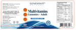 GenesisVit Multivitamin Adults, 60 Gummies – product photo