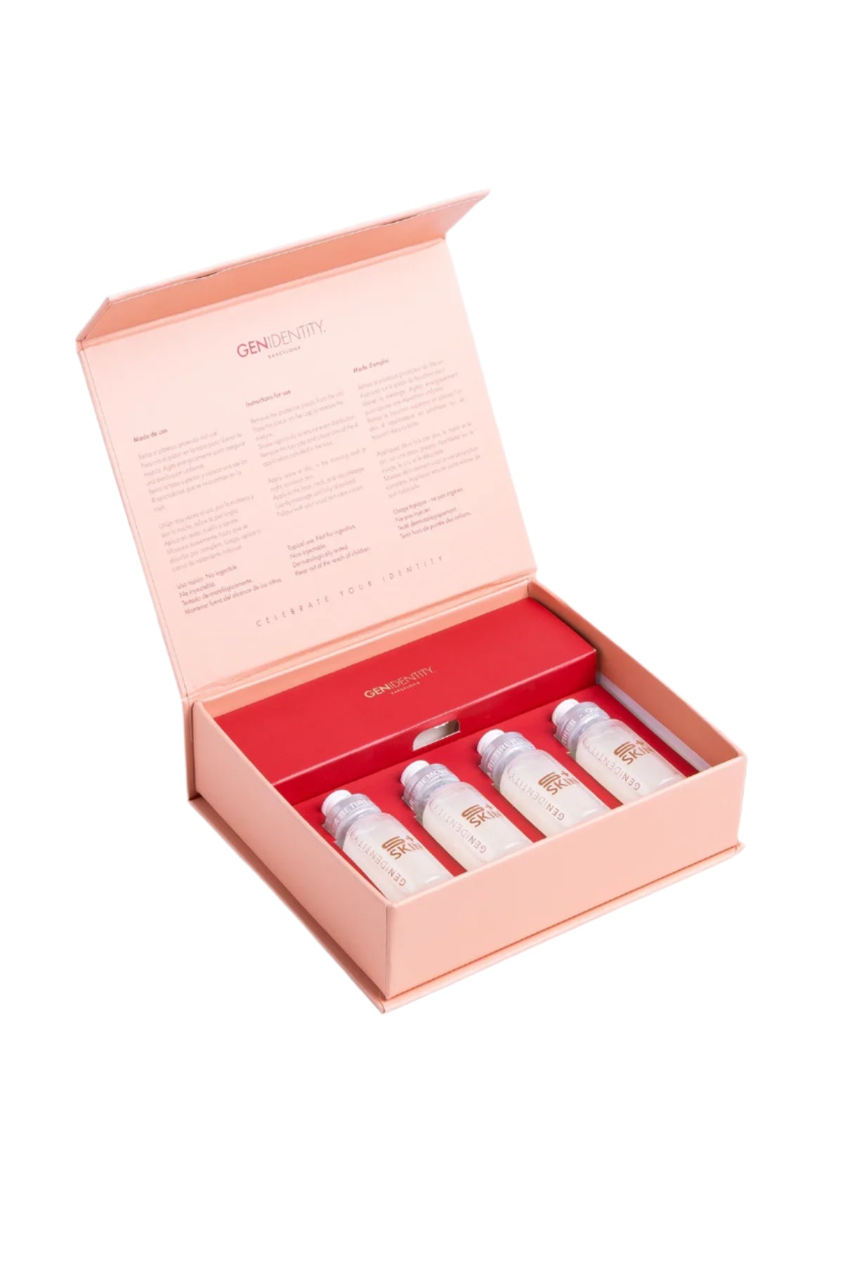 Genidentity Skin Immersive Antiaging Serum Vials 4 x 10ml