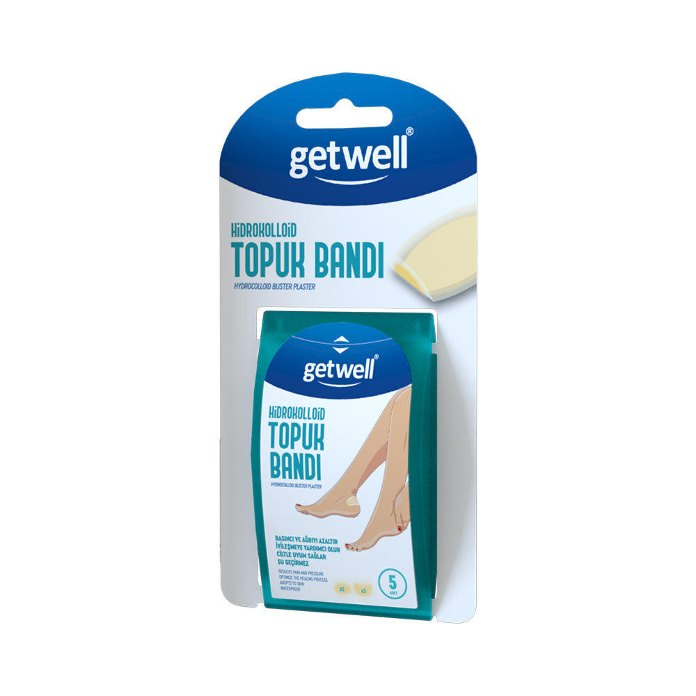Getwell Blister Plaster, 5 Pieces