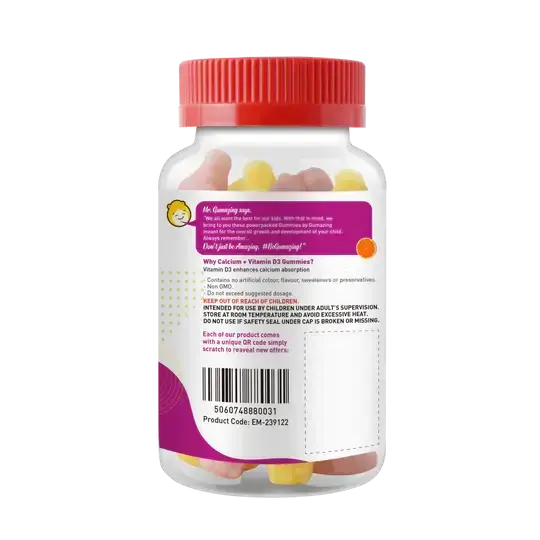 Gumazing Calcium and Vitamin D3, 60 Gummies – product photo
