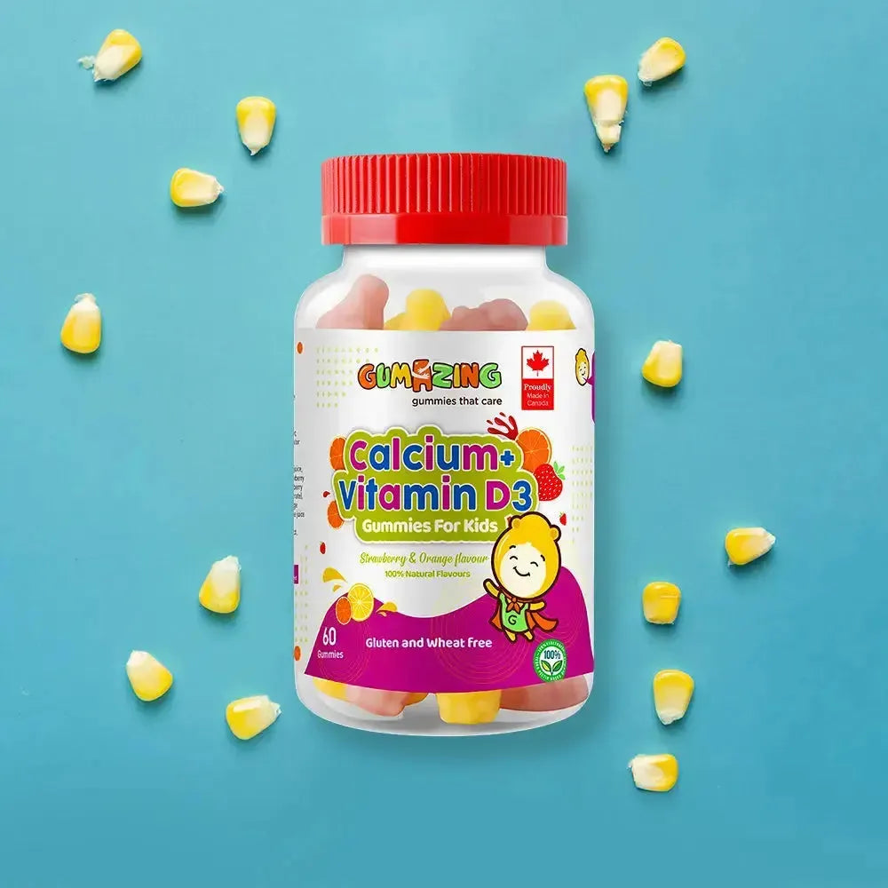 Gumazing Calcium and Vitamin D3, 60 Gummies – product photo
