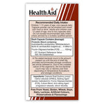 Health Aid Acidophilus Plus 4 Billion, 60 Vegetable Capsules | 4 Billion Live Cultures with Prebiotic FOS – product photo