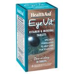 Health Aid EyeVit Prolonged Release, 30 Tablets | Eye Nutrition with Lutein & Bilberry