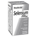 Health Aid Selenium 200µg Prolonged Release 200 µg, 60 Tablets | Prolonged-Release Selenium as Sodium Selenate